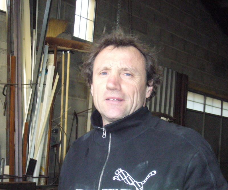 ANDRE Xavier feerronnier de la métallerie des amandiers gérant créateur